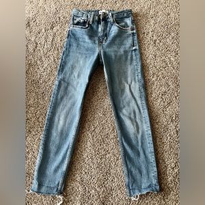 Zara Slim Fit Hi-Rise Jeans- Size 2